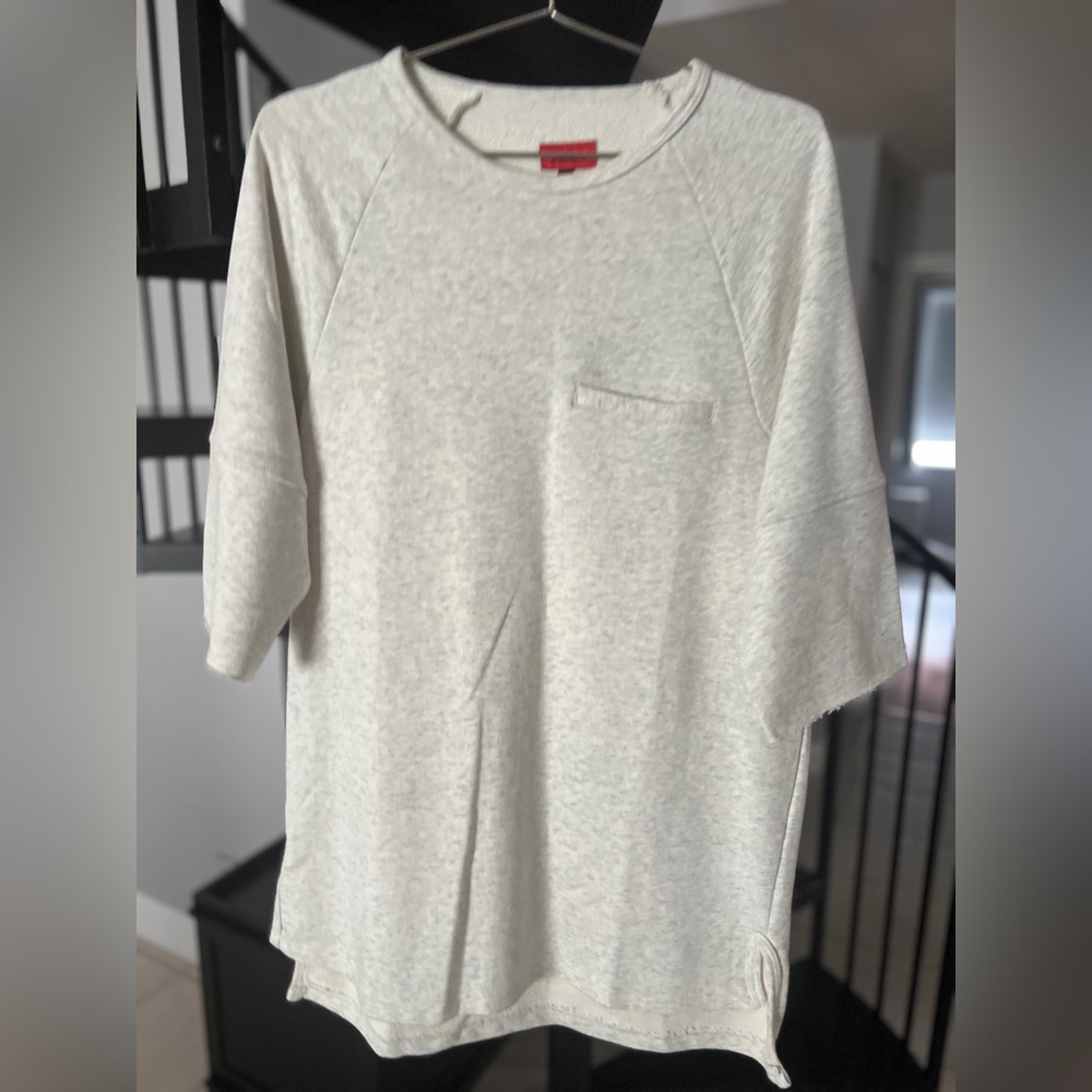 KILLION - 3/4” Shirt - Off White Heather